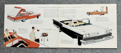 1959 Ford Range Brochure Fairlane, Thunderbird, Custom, Wagons - Image 2