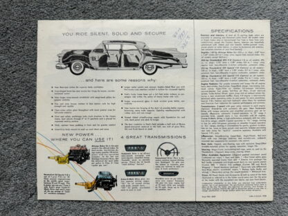 1959 Ford Range Brochure Fairlane, Thunderbird, Custom, Wagons - Image 6