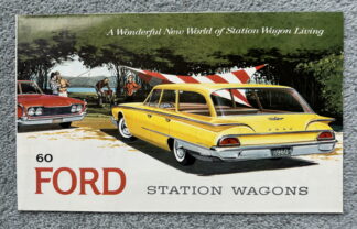 1960 Ford Wagon Range Brochure