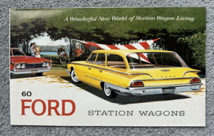 1960 Ford Wagon Range Brochure