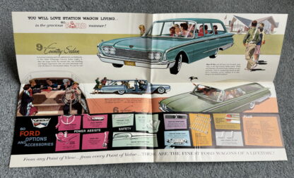 1960 Ford Wagon Range Brochure - Image 3