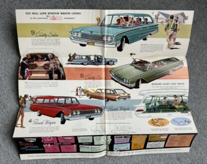 1960 Ford Wagon Range Brochure - Image 4