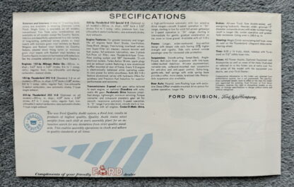1960 Ford Wagon Range Brochure - Image 6