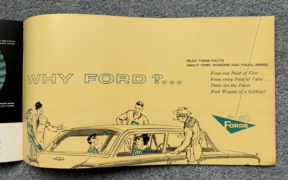 1960 Ford Wagon Range Full Brochure - Image 9