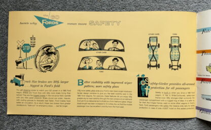 1960 Ford Wagon Range Full Brochure - Image 14