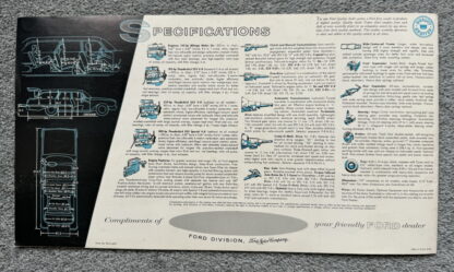 1960 Ford Wagon Range Full Brochure - Image 16