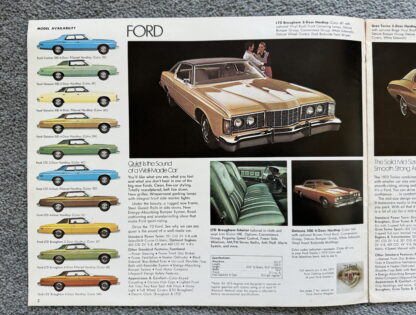 1973 Ford Range Brochure Mustang, Torino, LTD, Thunderbird, Maverick - Image 2
