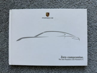 2010 Porsche Panamera Range Hardback Brochure