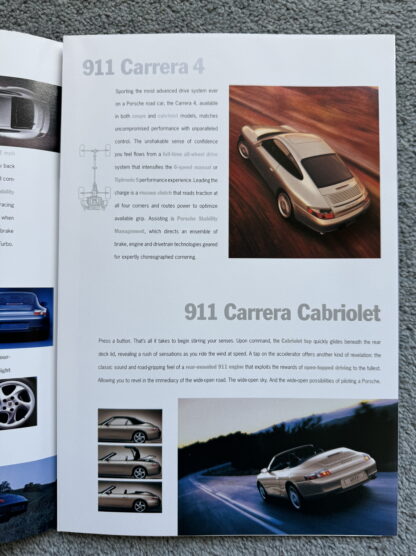 2001 Porsche Range Brochure, 911, Boxster - Image 3