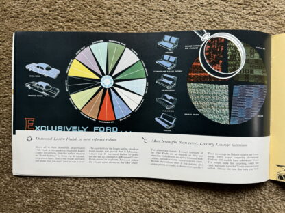 1960 Ford Range Full Brochure Fairlane, Galaxie, Starliner, Sunliner - Image 12