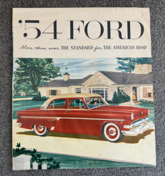 1954 Ford Range Brochure Crestline, Customline, Mainline, Wagons
