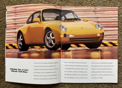 1997 Porsche 911, Boxter Brochure - Image 3