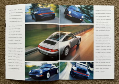 1997 Porsche 911, Boxter Brochure - Image 4
