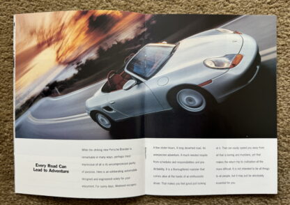 1997 Porsche 911, Boxter Brochure - Image 6