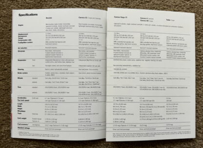 1997 Porsche 911, Boxter Brochure - Image 12