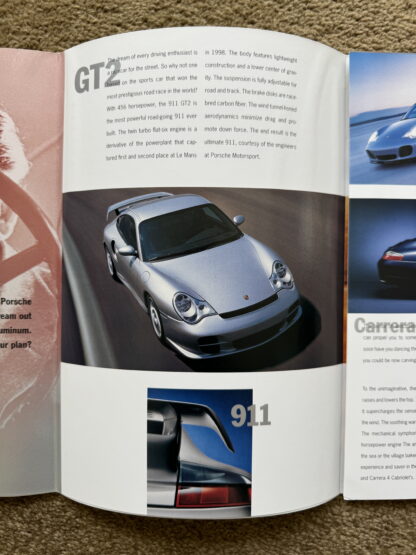 2001/2 Porsche Range Brochure, 911, Boxster - Image 4