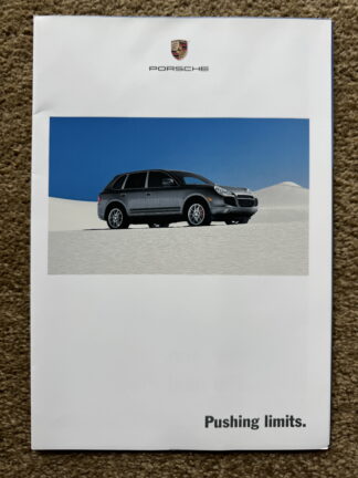 2003 Porsche Range Brochure, 911, Boxster, Cayenne