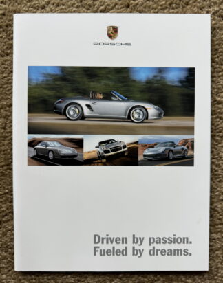 2005 Porsche Range Brochure, 911, Carrera GT, Cayenne, Boxster