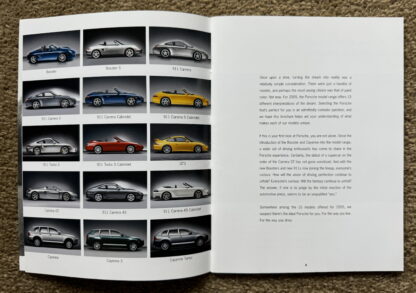 2005 Porsche Range Brochure, 911, Carrera GT, Cayenne, Boxster - Image 4
