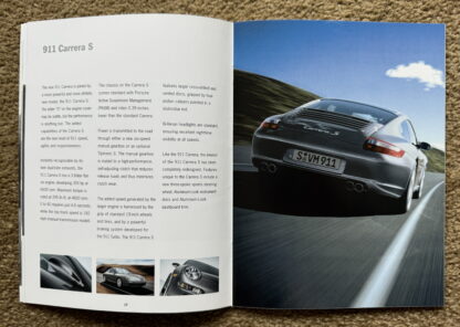 2005 Porsche Range Brochure, 911, Carrera GT, Cayenne, Boxster - Image 10