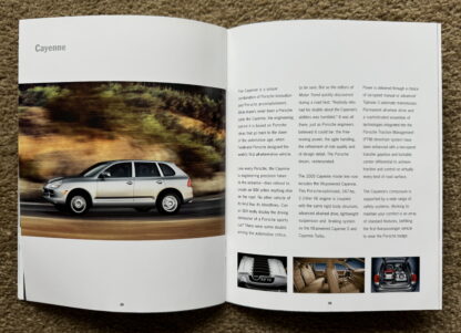 2005 Porsche Range Brochure, 911, Carrera GT, Cayenne, Boxster - Image 16