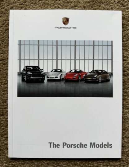 2009 Porsche Range Brochure, 911, Carrera, Cayman, Cayenne, Boxster