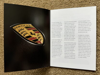2009 Porsche Range Brochure, 911, Carrera, Cayman, Cayenne, Boxster - Image 2