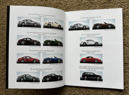 2009 Porsche Range Brochure, 911, Carrera, Cayman, Cayenne, Boxster - Image 3
