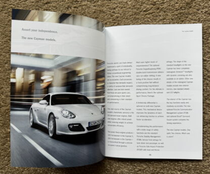 2009 Porsche Range Brochure, 911, Carrera, Cayman, Cayenne, Boxster - Image 9