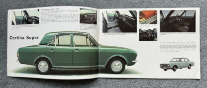 1968 Ford Cortina Brochure Lotus, GT, Super, De Luxe, Estate - Image 3