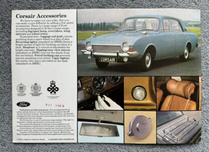 1968 Ford Corsair Brochure - Image 7