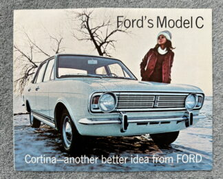 1967 Ford Cortina and Anglia Brochure