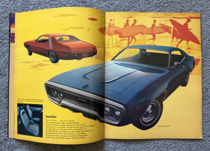 1971 Plymouth Chrysler Range Brochure Valiant, Fury, Barracuda, Satellite - Image 5