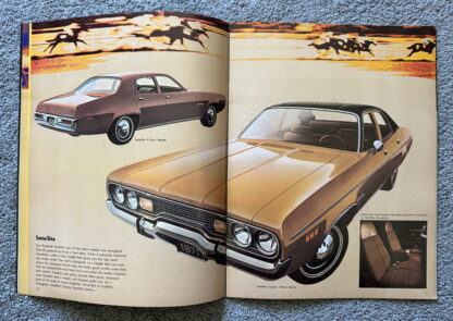 1971 Plymouth Chrysler Range Brochure Valiant, Fury, Barracuda, Satellite - Image 6