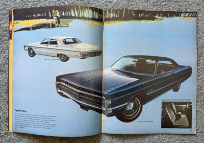 1971 Plymouth Chrysler Range Brochure Valiant, Fury, Barracuda, Satellite - Image 7