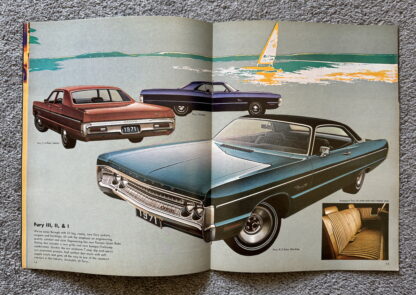 1971 Plymouth Chrysler Range Brochure Valiant, Fury, Barracuda, Satellite - Image 8