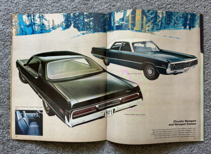 1971 Plymouth Chrysler Range Brochure Valiant, Fury, Barracuda, Satellite - Image 11