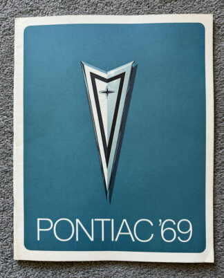 1969 Pontiac Range Brochure GTO, Bonneville, Tempest, Catalina, Grand Prix
