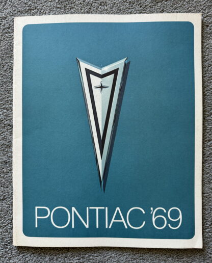 1969 Pontiac Range Brochure GTO, Bonneville, Tempest, Catalina, Grand Prix