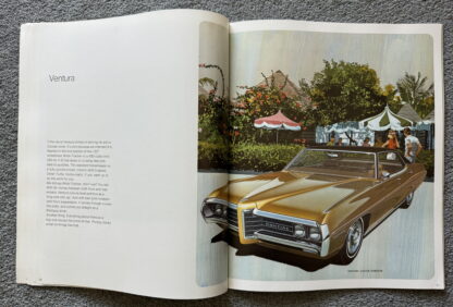 1969 Pontiac Range Brochure GTO, Bonneville, Tempest, Catalina, Grand Prix - Image 8