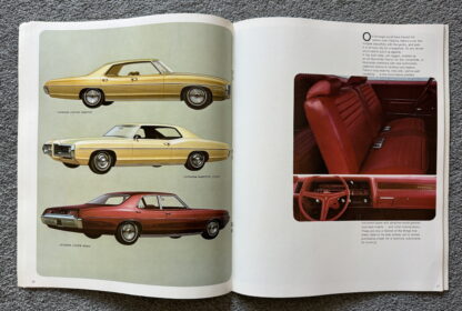 1969 Pontiac Range Brochure GTO, Bonneville, Tempest, Catalina, Grand Prix - Image 10