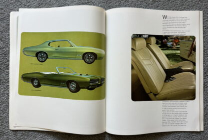1969 Pontiac Range Brochure GTO, Bonneville, Tempest, Catalina, Grand Prix - Image 12