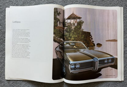 1969 Pontiac Range Brochure GTO, Bonneville, Tempest, Catalina, Grand Prix - Image 13