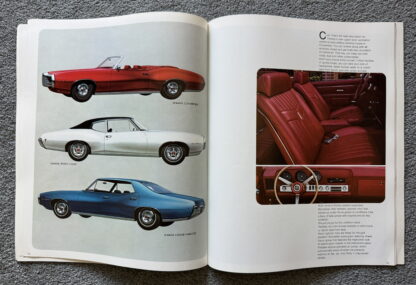 1969 Pontiac Range Brochure GTO, Bonneville, Tempest, Catalina, Grand Prix - Image 14