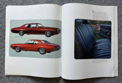 1969 Pontiac Range Brochure GTO, Bonneville, Tempest, Catalina, Grand Prix - Image 16