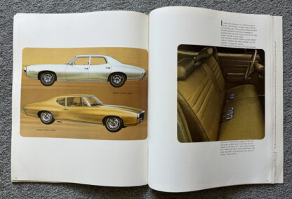 1969 Pontiac Range Brochure GTO, Bonneville, Tempest, Catalina, Grand Prix - Image 17