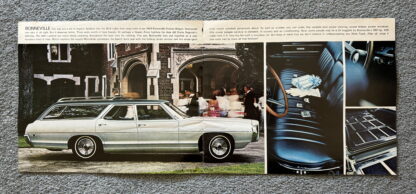 1969 Pontiac Wagon Range Brochure Bonneville, Catalina, LeMans, Executive - Image 2