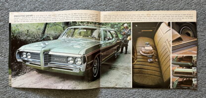 1969 Pontiac Wagon Range Brochure Bonneville, Catalina, LeMans, Executive - Image 3