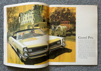 1966 Pontiac Range Brochure GTO, Bonneville, Grand Prix, Ventura, Catalina
