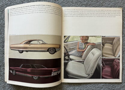 1966 Pontiac Range Brochure GTO, Bonneville, Grand Prix, Ventura, Catalina - Image 6